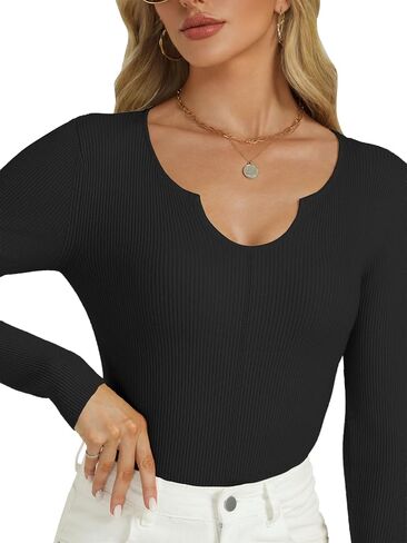 Tanou Women's Soft Knit Pullover Sweater in Saudi Arabia