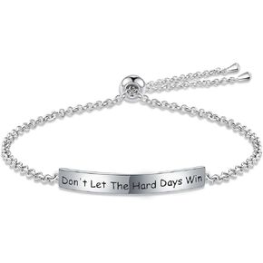 925 Sterling Silver Faith Cross Bracelets Bracelets Inspiration Jewelry Message Bracelets Religious Bar Bracelets Gift