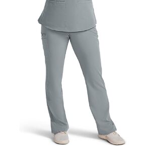 ave. Women's Varick Six Pocket Midrise Straight Leg Scrub Pant in Navy, L