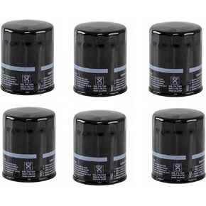 6 pack Oil Filter 16510-96J10 Compatible with Suzuki Four-Stroke Outboard Motors 150HP-350HP,For Johnson Evinrude 5035703,For Mercury Mariner 35-8M0154773 Replacement Sierra 18-7905-1 1879051