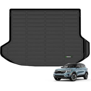 ANBINGO® Cargo Liner for KIA Seltos 2024 2025 TPE All Weather Car Mats Waterproof Non-Slip Mat Full Sets, 2024 2025 Seltos S丨LX丨EX丨SX丨X-Line, (Only for U.S.A. and Canada Seltos)