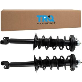 TRQ Rear Complete Loaded Shock Strut Spring Assembly LH RH Pair for Accord