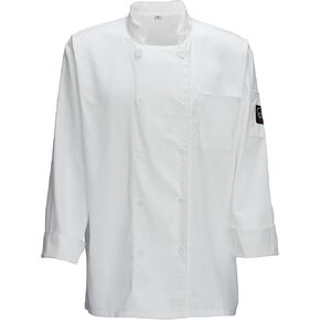 سترة WINCO Chef باللون الأبيض، مقاس متوسط