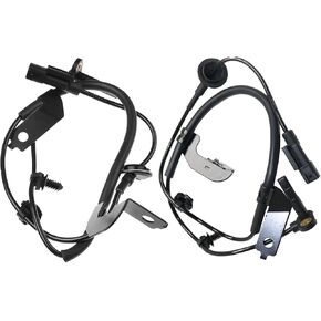 2PCS ABS Speed Sensor Front Left & Right Fit for Chrysler 200 2011-2014 / Chrysler Sebring 2007-2010 / Dodge Avenger 2008-2014 / Dodge Journey 2009-2020 5085822AC 5085823AC
