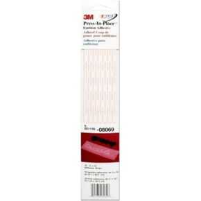 3M 8069 2 Inch x 12 Inch Emblem Adhesive-Press-N-Place (Pack of 10)