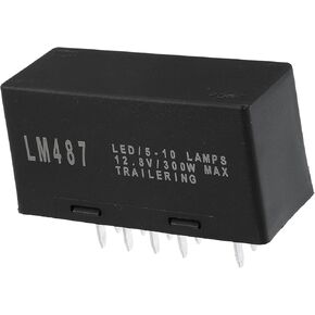 LM487 10 Pins LED Flasher Relay 10383321 15764135 Flasher Relay for Cadillac Escalade EXT 2003-2006