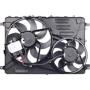 Radiator Cooling Fan Compatible with 2011-2016 S60 2008-2015 S80 2015-2016 V60 2008-2010 V70 2010-2016 XC60 2008-2015 XC70 2.0L 3.0L 3.2L Replace for 31686808 30668629 FA71811 623-840
