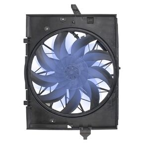 Carbhub Radiator Cooling Fan Assembly for BMW 525xi 525i 528i xDrive 530xi 530i 645Ci 750Li 750i Replacement Number 621-211,1742751418,17427543282