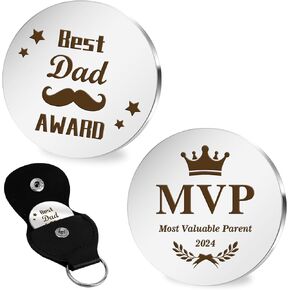 Dad Christmas Gifts for Birthday Gift from Daughter Mens Pocket Hug Token Sentimental Gifts Cool Gifts