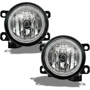 Fog Lights Compatible with Civic Sedan Fog Light Assembly 2013 2014 2015 2016 2017 2018 2019 2020 2021 Honda Civic 2015-2020 Fit 2019-2020 HRV