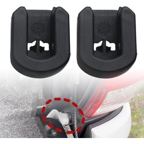 قطعتان من جلبة الباب الخلفي المفصلي 66143-04021 استبدال البطانة المطاطية لسيارة Toyota Tacoma Tundra 4Runner شديدة التحمل وسهلة التركيب وقطعة غيار OEM مقاومة للطقس