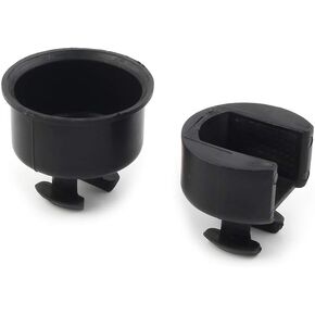 Lirun Tailgate Hinge Pivot Bushing Insert Kits for Dodge Ram 1500 2500 2003-2008, 55276077AB 55276076AD