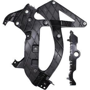 MOTOKU Front Driver Side Bumper Impact Bar Bracket and Cover Guide Bracket for Chevrolet Silverado 1500 2019-2022