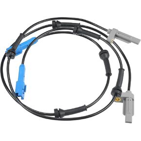 X AUTOHAUX 2pcs Rear Left Right ABS Sensor Wheel Speed Sensor No.4545A3/9640921980 for Peugeot 206 2A/C 1998-2019 Hatchback for Peugeot 206 2A/C 1998-2016