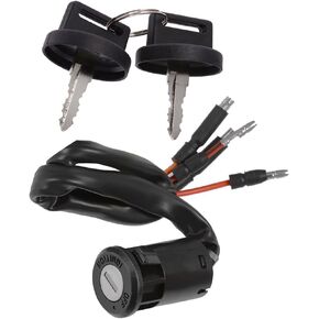4-Position Universal Ignition Key Switch Replacement for ATC 200E 200ES 125M 200M, 35010-958-680