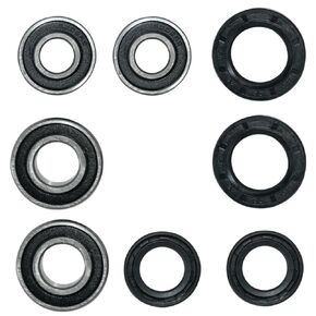 Front Wheel Bearing & Seal Kits Fit for Yamaha YFZ450 YFZ450R YFZ450X YFZ450W Banshee 350 Raptor 125 250 350 660R Warrior 350 Big Bear 250