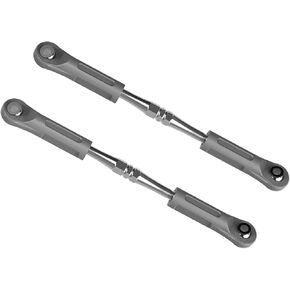 AMORIL 2Pcs Metal Pull Rod Steering Link Linkages Swing Arm Tie Rod Upper Suspension Ends Compatible with RZ001G-A,Part Number R11044