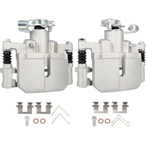 SCITOO Rear Left & Right Brake Calipers With Bracket 18B5425 18B5424 Compatible For Dodge For Dart 2013-2016