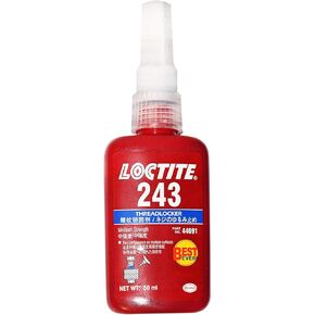 Loctite 243 Threadlocker Blue Liquid 50 ml Bottle - Pack of 1