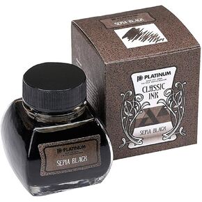 Platinum Classic Ink 60ml Cassis Black, INKK-2000 15