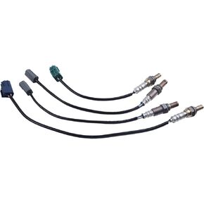 مستشعر الأكسجين O2 4 قطع المنبع والمصب متوافق مع 2011-2012 Nissan Frontier Pathfinder Xterra، 2010/2012 سوزوكي خط الاستواء، 4.0L استبدال 250-54035 250-24403 250-24951 in Kuwait