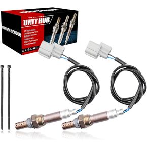 Oxygen Sensor Downstream 2344099 13256 Compatible for Honda Accord Civic CRV Odyssey Pilot Ridgeline Acura MDX RL TL 1996-2010 (Set of 2)