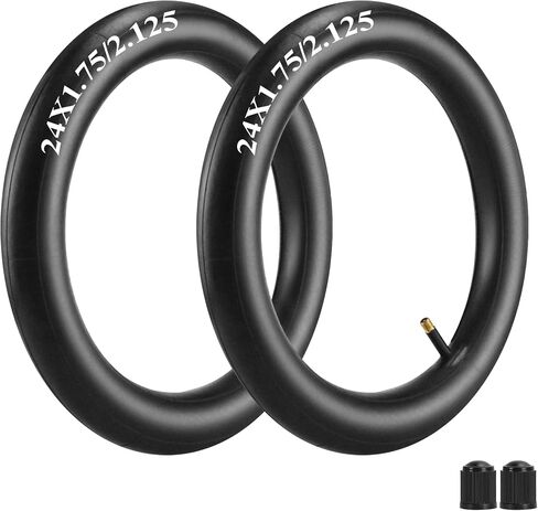 TD Inner Tubes 16'' Inner Tubes Fit 1.75/1.95/2.10/2.125 Bike Tubes with 32mm/1.25'' Straight Schrader Valve for Kid Bike Racing Junior Range Bikes and Mountain Bikes Puncture Proof Heavy Duty, 2pcs in Saudi Arabia
