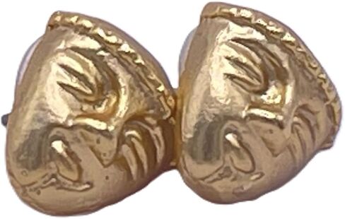 Pre-Columbian Style Earrings 24K Gold Plated in Saudi Arabia
