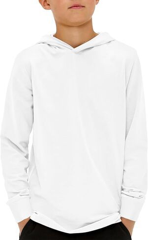 Haloumoning Boys Fashion Hoodies Kids Long Sleeve Hooded Sweatshirts 5-14 Years in Kuwait