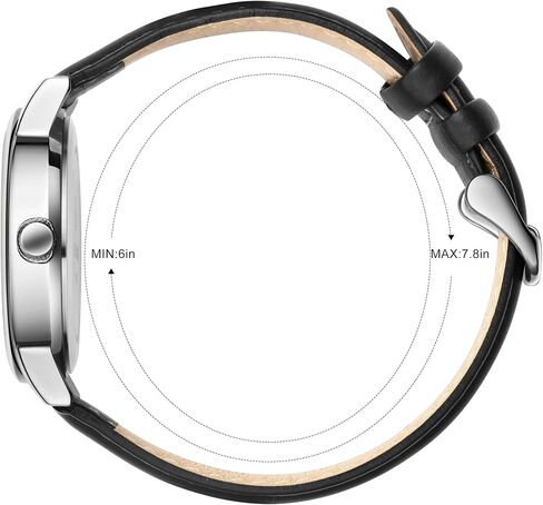 GOLDEN HOUR Men’s Quartz Analog Easy to Read 38mm Watch in Kuwait