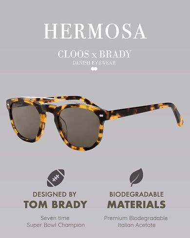 Christopher Cloos x Brady Hermosa Polarized Biodegradable Sunglasses in Saudi Arabia