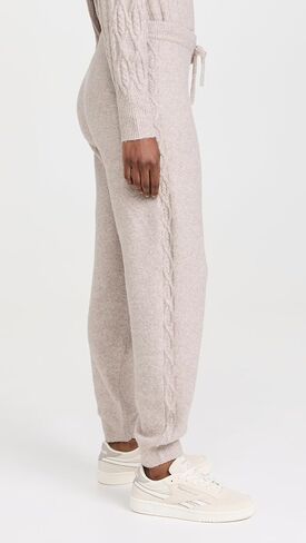 Splendid Women's Stassi Cable Sweater Joggers in Kuwait