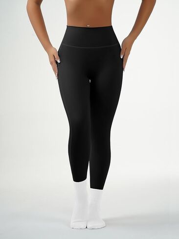 OVESPORT Workout Yoga Leggings for Women High Waist Tummy Control Pants with Pockets in Saudi Arabia