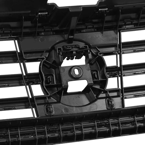 DNA MOTORING Factory Style Black Slat & Badge Slot Grille Grill Compatible with 06-10 VW Passat, Chrome, OEM-GR-VW1200147 in Saudi Arabia