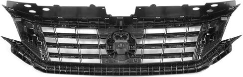DNA MOTORING Factory Style Black Slat & Badge Slot Grille Grill Compatible with 06-10 VW Passat, Chrome, OEM-GR-VW1200147 in Saudi Arabia