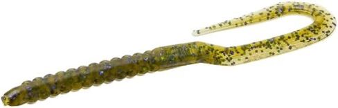 Zoom Bait Zoom U Tail Worm-Pack of 20 (ChartreusePumpkin, 6-Inch) in Saudi Arabia