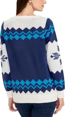 سترات عيد الميلاد النسائية من Tipsy Elves - سترات عيد الميلاد القبيحة للسيدات - بلوفرات شتوية مزخرفة للعطلات in Kuwait