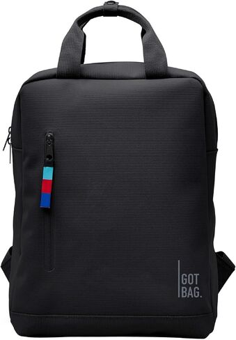 GOT BAG - Daypack Backpack, Hiking & Travel with a 13" Laptop Sleeve & Luggage Sleeve, Eco-Conscious Bag Made of Recycled Ocean Impact Plastic™ (Algae Color) in Saudi Arabia