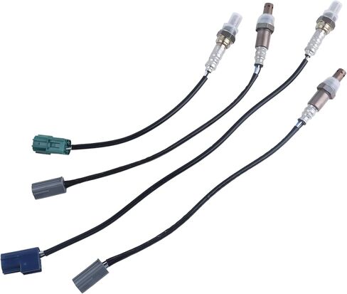 مستشعر الأكسجين O2 4 قطع المنبع والمصب متوافق مع 2011-2012 Nissan Frontier Pathfinder Xterra، 2010/2012 سوزوكي خط الاستواء، 4.0L استبدال 250-54035 250-24403 250-24951 in Kuwait