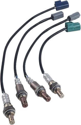 مستشعر الأكسجين O2 4 قطع المنبع والمصب متوافق مع 2011-2012 Nissan Frontier Pathfinder Xterra، 2010/2012 سوزوكي خط الاستواء، 4.0L استبدال 250-54035 250-24403 250-24951 in Kuwait