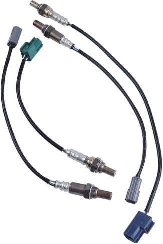 مستشعر الأكسجين O2 4 قطع المنبع والمصب متوافق مع 2011-2012 Nissan Frontier Pathfinder Xterra، 2010/2012 سوزوكي خط الاستواء، 4.0L استبدال 250-54035 250-24403 250-24951 in Kuwait