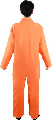 زي السجن البرتقالي للهالوين للرجال، زي السجين البرتقالي، زي جيلبيرد السجين البرتقالي in Kuwait