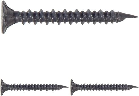 The Project Center 41878 Hi-Lo Thread 8 x 1-1/4-Inch Cement Board Screw with Phillips Drive, grey in Saudi Arabia