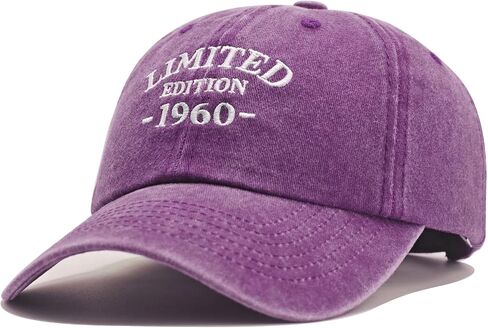 65th Birthday Gifts for Men Women, Happy 65th Birthday Decorations - Embroidered Baseball Caps Adjustable in Saudi Arabia