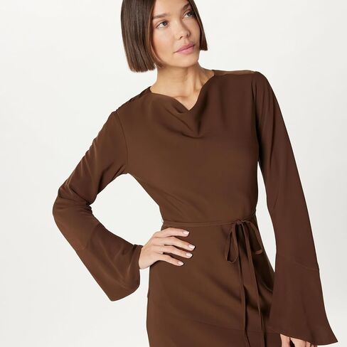 The Drop Women's Flared Sleeve Maxi Dress by @withloveleena in Kuwait