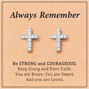 Cross Earrings Gifts for Women Girls