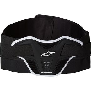 Alpinestars 6504612-12-OS Unisex-Adult Saturn Kidney Belt (Black/White, )