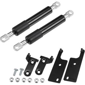 X AUTOHAUX Truck Tailgate Assist Pickup Truck Lift Support Kit for Toyota Hilux 8th Pickup 2015-2023 Black