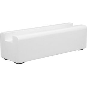 Angoily Wooden Floor Mirror Support Stand Mirror Bracket Floor Mirror Display Support Base Artwork Rack for Bedroom Living Room Bathroom White