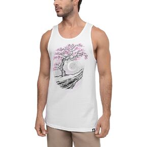 INTO THE AM Premium Graphic Tank Tops for Men - Summer Beach Men's Tanks S - 2XL